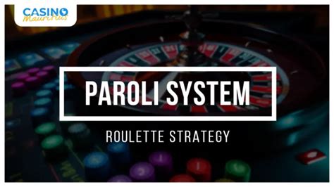 paroli roulette strategy|Paroli Roulette System .